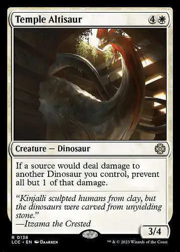 Temple Altisaur - lcc Spoiler