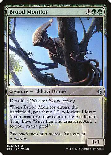 Brood Monitor - bfz Spoiler