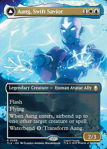 Aang, Swift Savior - tla Spoiler
