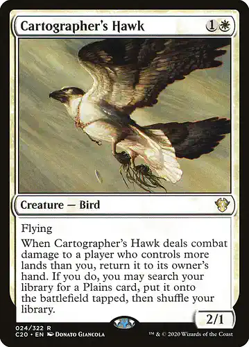 Cartographer's Hawk - c20 Spoiler