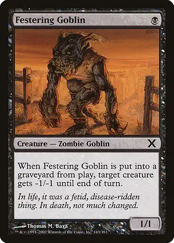 Festering Goblin - 10e Spoiler