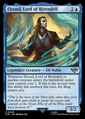 Elrond, Lord of Rivendell - ltr Spoiler