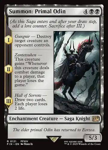 Summon: Primal Odin - fin Spoiler