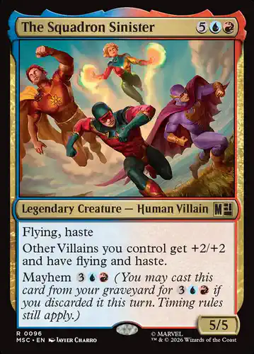 The Squadron Sinister - msc Spoiler