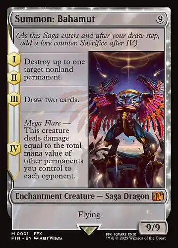Summon: Bahamut - fin Spoiler