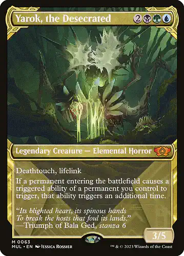 Yarok, the Desecrated - mul Spoiler