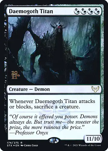 Daemogoth Titan - stx Spoiler