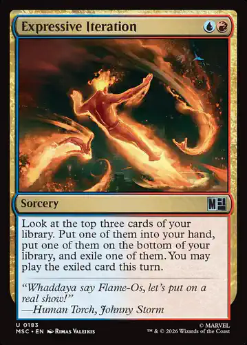 Expressive Iteration - msc Spoiler