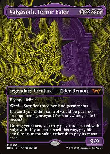 Valgavoth, Terror Eater - dsk Spoiler