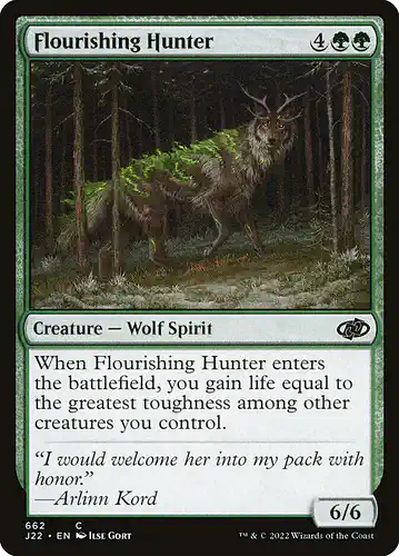 Flourishing Hunter - j22 Spoiler