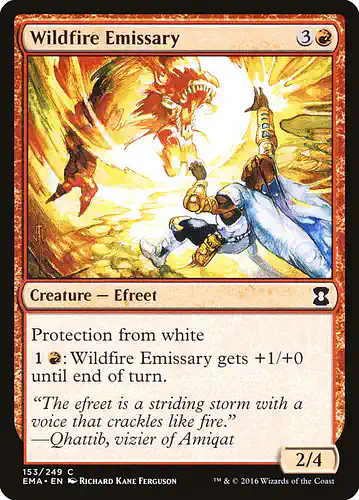 Wildfire Emissary - ema Spoiler