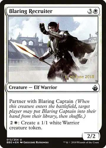 Blaring Recruiter - bbd Spoiler