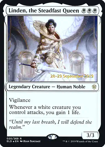 Linden, the Steadfast Queen - eld Spoiler