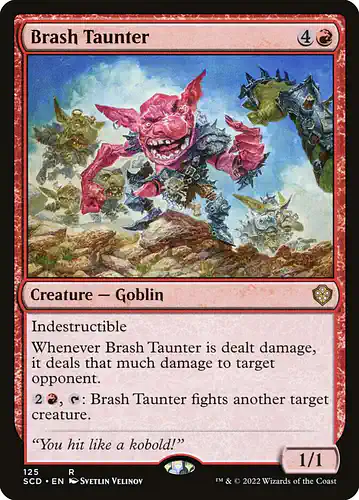 Brash Taunter - scd Spoiler