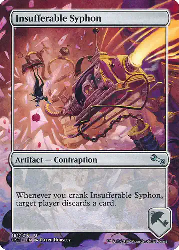 Insufferable Syphon - ust Spoiler