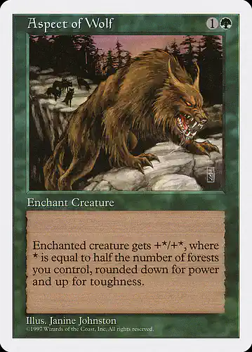 Aspect of Wolf - 5ed Spoiler