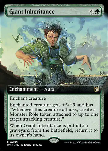 Giant Inheritance - woc Spoiler