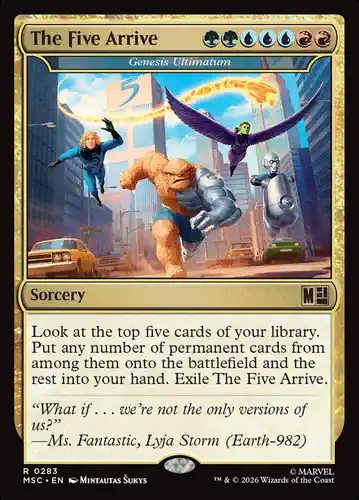 Genesis Ultimatum - msc Spoiler