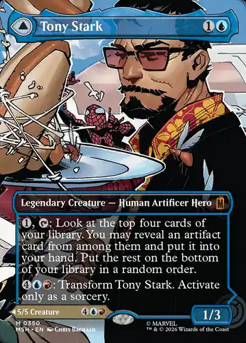 Tony Stark - msh Spoiler