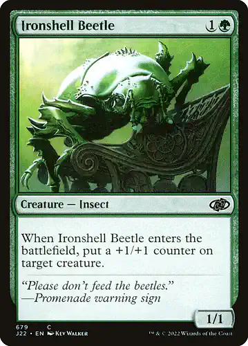 Ironshell Beetle - j22 Spoiler