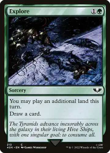 Explore - 40k Spoiler