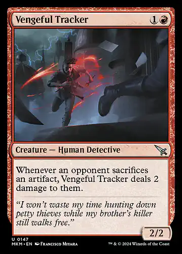 Vengeful Tracker - mkm Spoiler