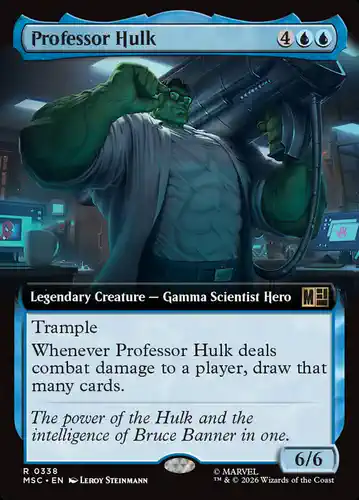Professor Hulk - msc Spoiler