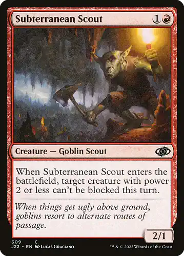 Subterranean Scout - j22 Spoiler