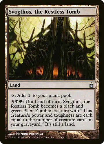 Svogthos, the Restless Tomb - rav Spoiler