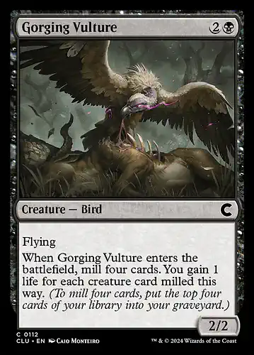 Gorging Vulture - clu Spoiler