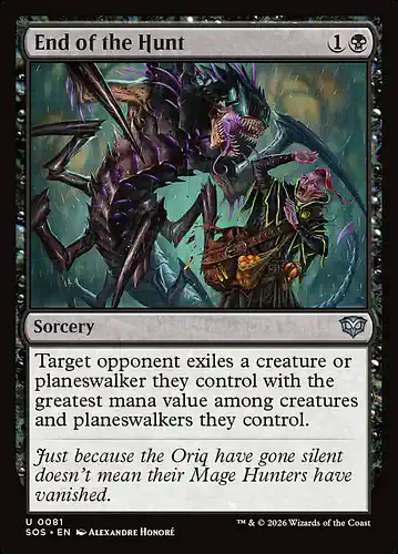 End of the Hunt - sos Spoiler
