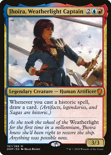 Jhoira, Weatherlight Captain - dom Spoiler