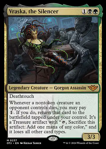 Vraska, the Silencer - otj Spoiler
