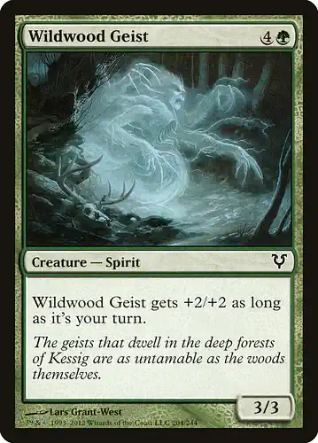 Wildwood Geist - avr Spoiler
