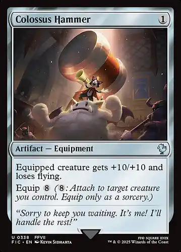 Colossus Hammer - fic Spoiler