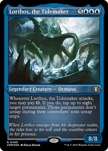 Lorthos, the Tidemaker - cmm Spoiler