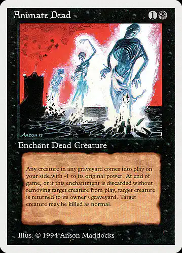 Animate Dead - sum Spoiler