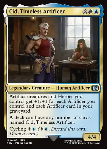 Cid, Timeless Artificer - fin Spoiler