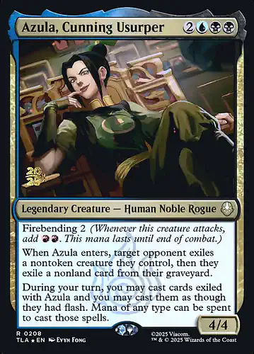 Azula, Cunning Usurper - tla Spoiler