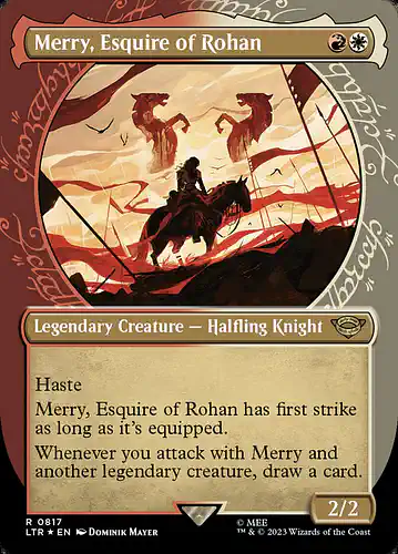 Merry, Esquire of Rohan - ltr Spoiler
