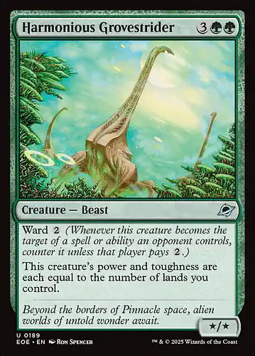 Harmonious Grovestrider - eoe Spoiler