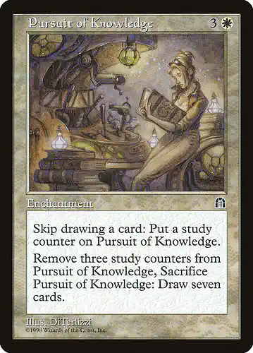Pursuit of Knowledge - sth Spoiler