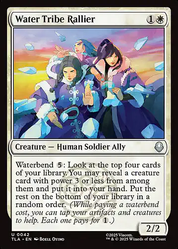 Water Tribe Rallier - tla Spoiler