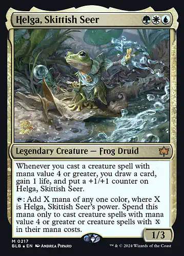 Helga, Skittish Seer - blb Spoiler