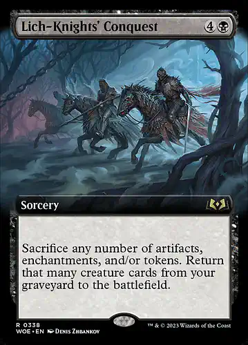 Lich-Knights' Conquest - woe Spoiler