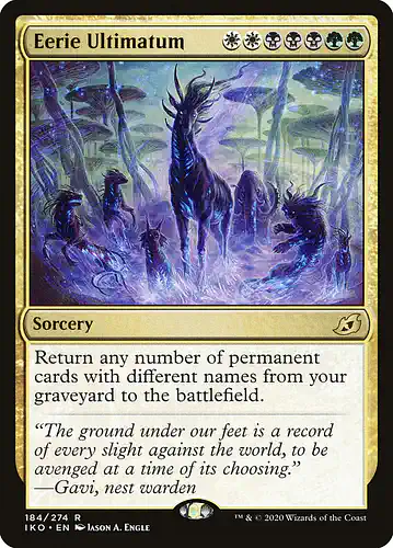 Eerie Ultimatum - iko Spoiler