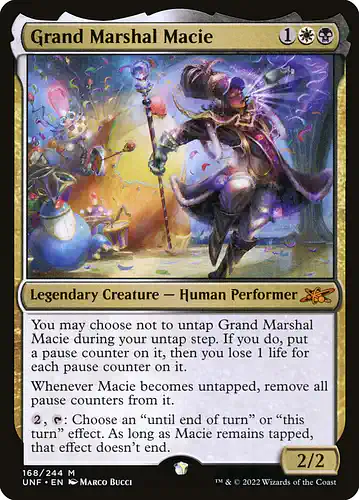 Grand Marshal Macie - unf Spoiler