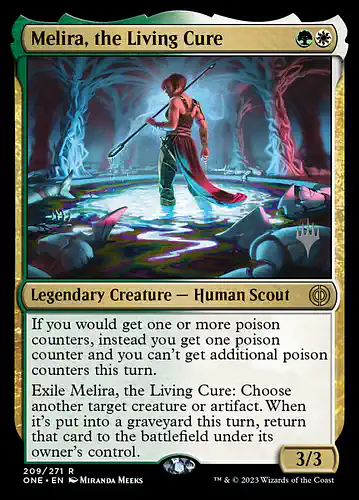 Melira, the Living Cure - one Spoiler