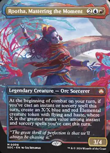 Rootha, Mastering the Moment - soc Spoiler