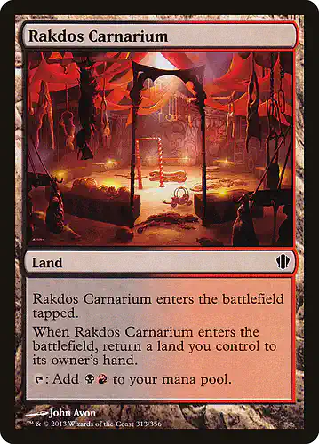 Rakdos Carnarium - c13 Spoiler